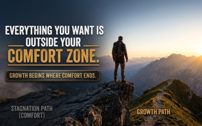 Everything You Want Is Outside Your Comfort Zone