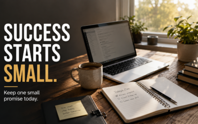 Success Starts With One Small Promise You Keep Today